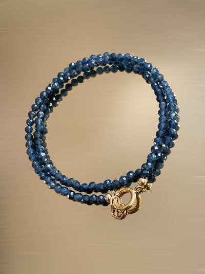 Collier Pietra Saphir Bleu