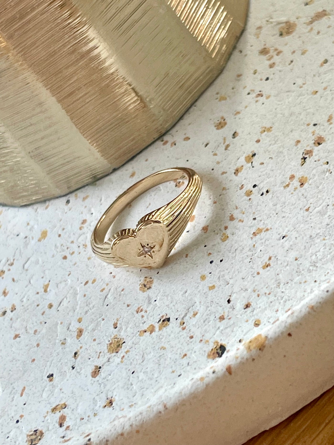 Baby Chevalière Cœur