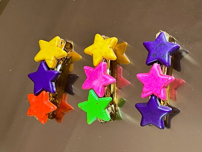 Barrettes Stars