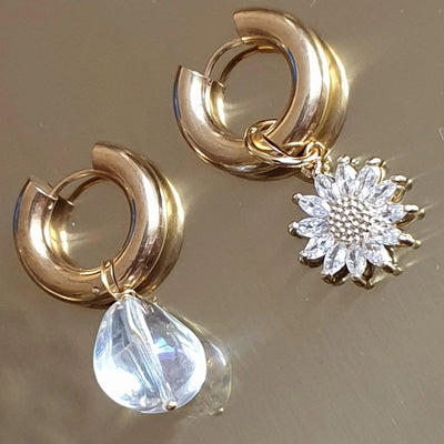 Boucles D'Oreilles Edelweiss