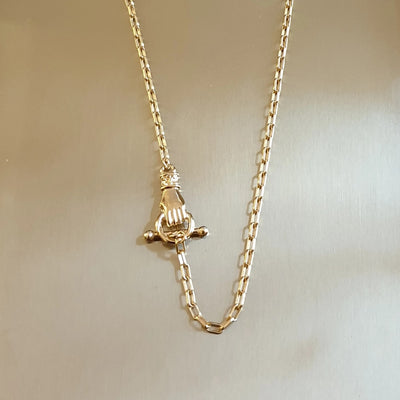 Collier Gold Hand