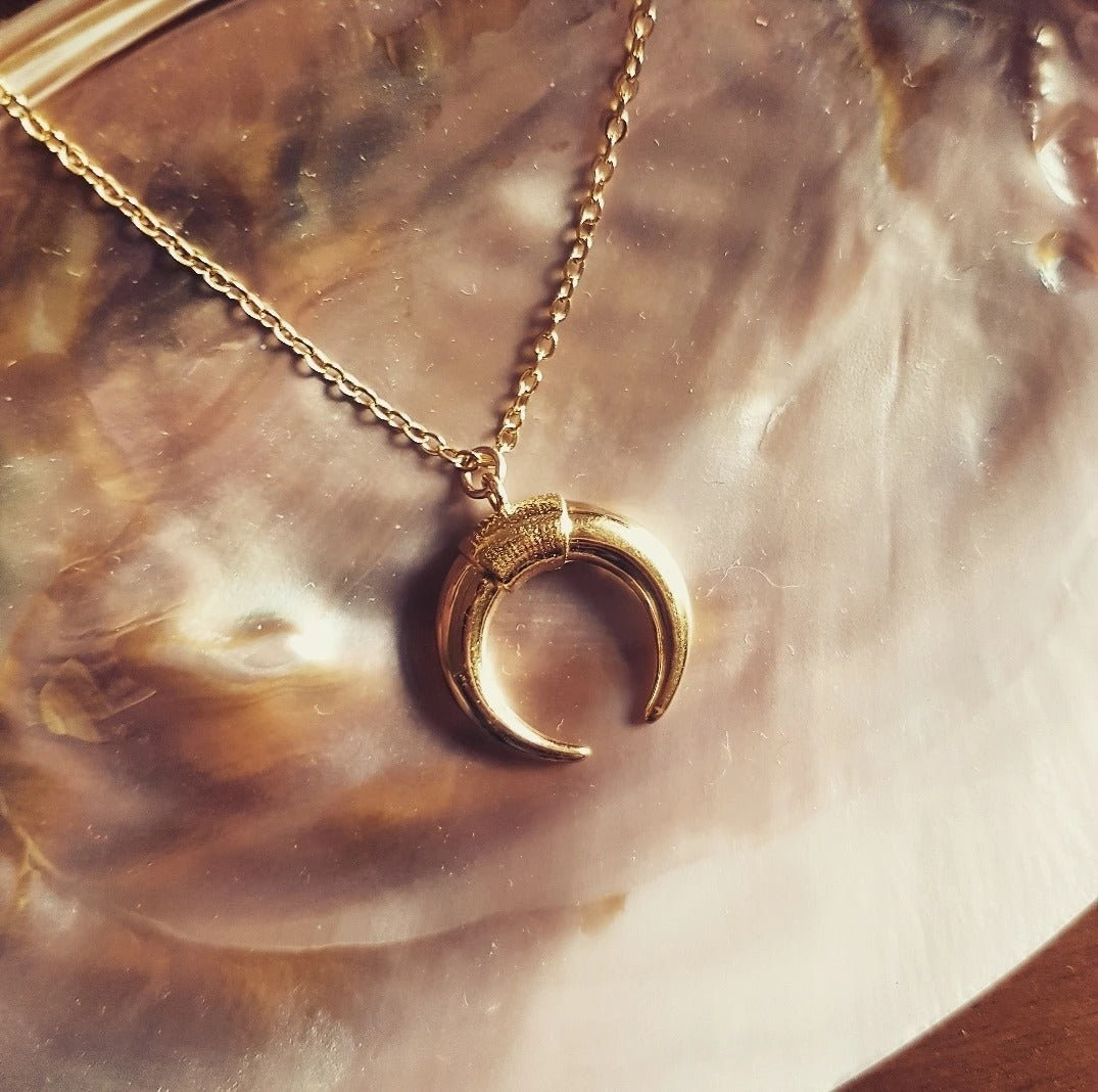 Collier Moon Gold
